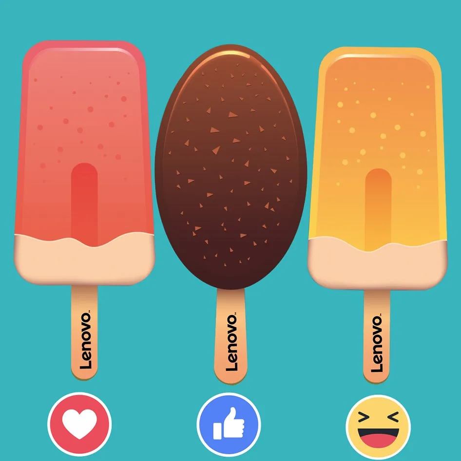 Lenovo piece: three ice creams to vote on with reactions