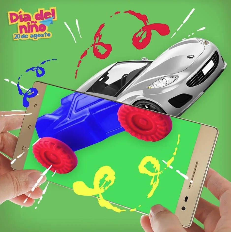 Lenovo Children's Day piece: a toy car that turns into a real car